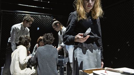 Búsqueda | Stefanie Neukirch es Berta Ferraz. Foto: Carlos Dossena