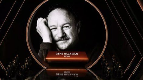 Gene Hackman, ganador de dos Oscar en décadas de carrera, fue honrado en la 97ª edición de los Premios de la Academia.