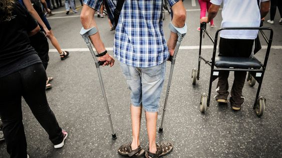 Marcha por la Accesibilidad y la Inclusión, por la Avenida 18 de Julio de Montevideo Marcha por la Accesibilidad y la Inclusión, por la Avenida 18 de Julio de Montevideo