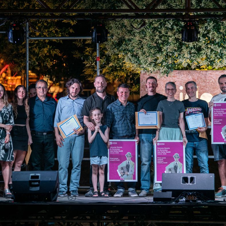 Ganadores de los Premios Onetti 2025.