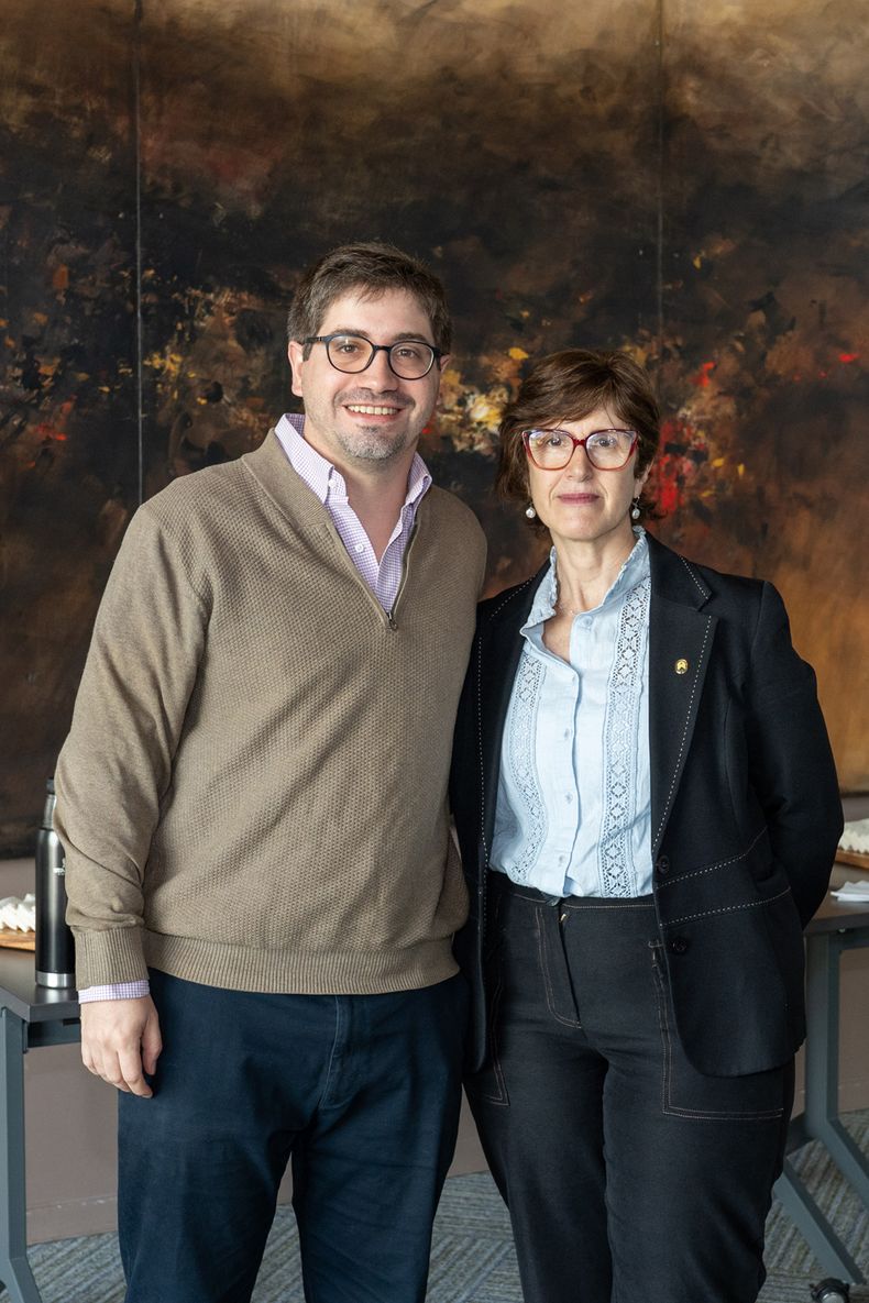 Ignacio Gadola y Patricia Correa.&nbsp;