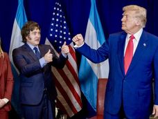 El presidente de Estados Unidos, Donald Trump, reunido con su par argentino, Javier Milei. El presidente de Estados Unidos, Donald Trump, reunido con su par argentino, Javier Milei.
