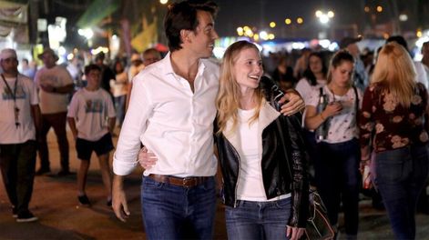 Juan Sartori y su esposa, Ekaterina Rybolovleva.