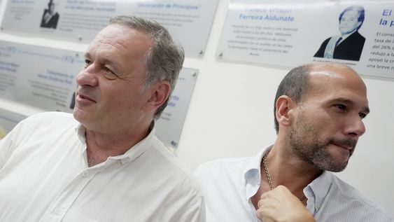 Álvaro Delgado y Martín Lema Álvaro Delgado y Martín Lema