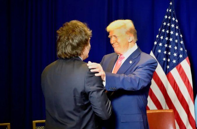 Javier Milei y Donald Trump durante una reunión bilateral en el marco de la Asamblea General de la ONU en Nueva York, el 23 de setiembre de 2025.