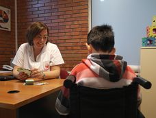 Teletón también ofrece atención psicológica a niños y adolescentes.