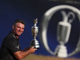 Ryan Fox tras ganar el British Open.