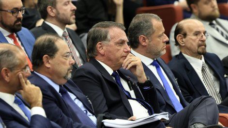 Jair Bolsonaro en la Corte Suprema de Brasil, 25 de marzo de 2025