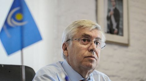 Tabaré Viera en el Ministerio de Turismo. Foto: Javier Calvelo / adhocFOTOS