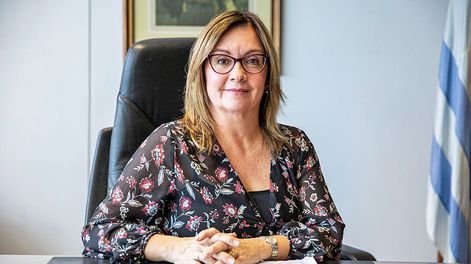 Presidenta de la Jutep, Gabriela di Longo. Foto: Mauricio Zina, adhocFOTOS