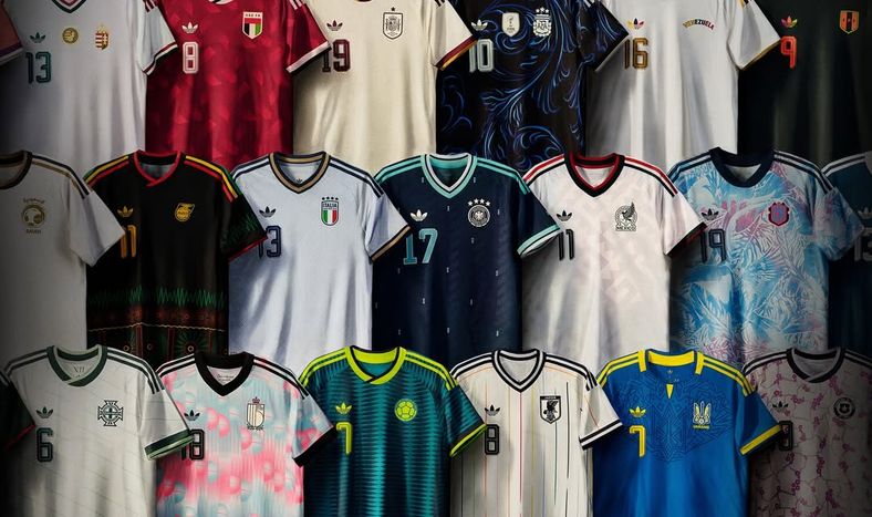 Camisetas alternativas de Adidas para la Copa del Mundo.&nbsp;