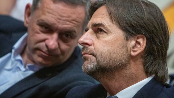 Álvaro Delgado y Luis Lacalle Pou Álvaro Delgado y Luis Lacalle Pou