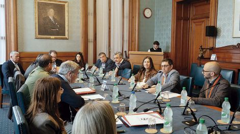 Integrantes de la Federación Rural fueron recibidos por la Comisión de Ganadería del Senado el jueves 15 de octubre.