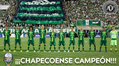 imagen de La Conmebol declara a Chapecoense como campeón de la Copa Sudamericana