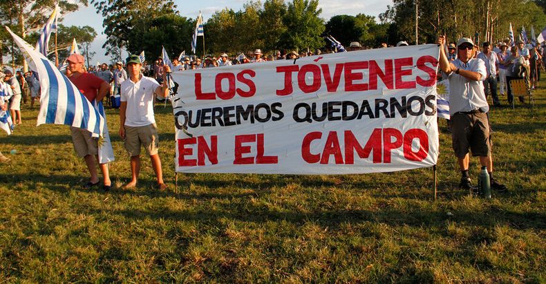imagen de El discurso del gobierno profundiza sus diferencias con el campo