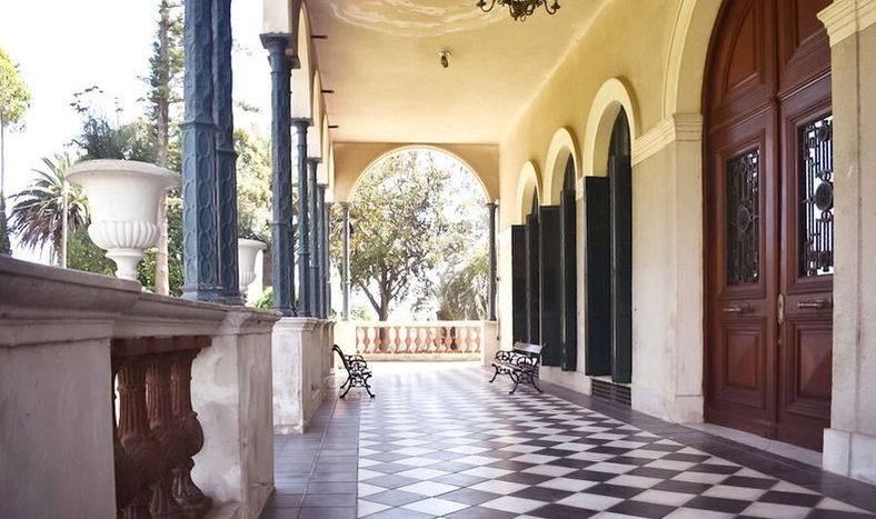 Galería de la Quinta de Batlle donde se inaugura la Noche de los Museos.