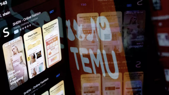 La plataforma china Temu. La plataforma china Temu.