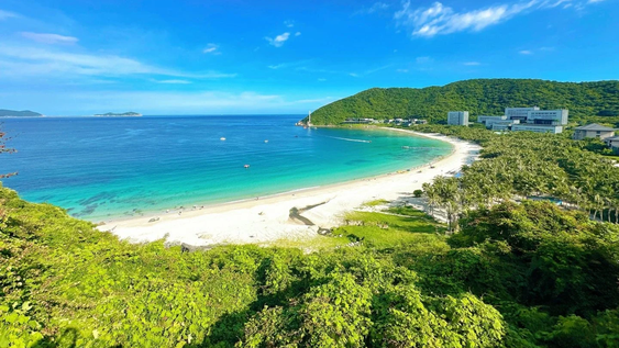 Isla de Hainan en China. Isla de Hainan en China.