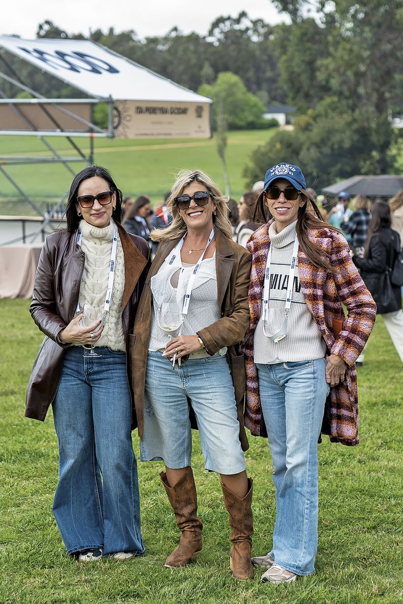 María José Montaner, Fernanda Marichal y Fernanda Guidotti.