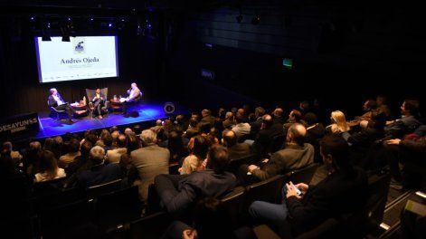 Andrés Ojeda durante los Desayunos Búsqueda