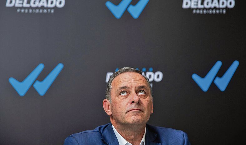 Delgado propone, si es presidente, posicionar a Uruguay como el país más desarrrollado de la región. Foto: Mauricio Zina, adhocFOTOS