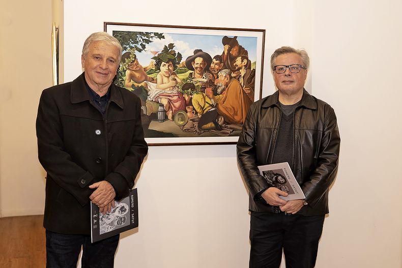 Rubens Fernández y Enrique Aguerre.