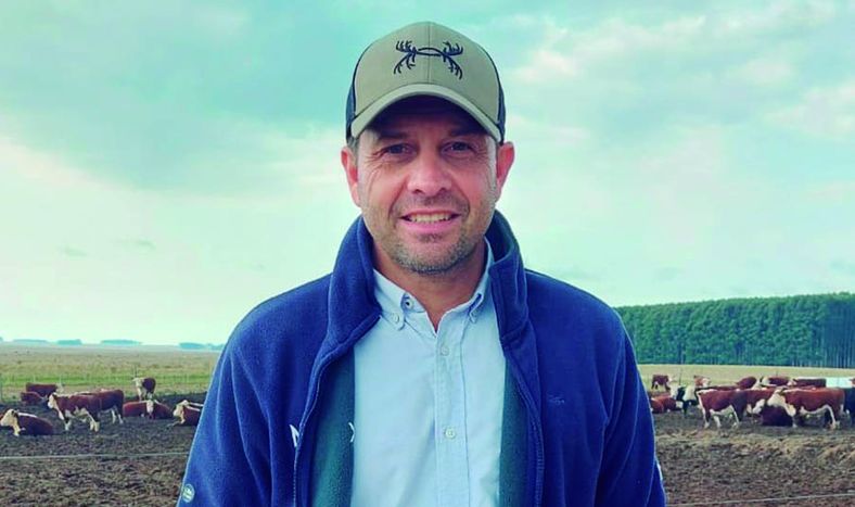 El vicepresidente de la Mesa de Alimentación a Corral, Juan Domenech.