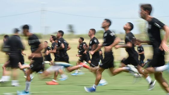 Entrenamiento de la selección sub-23 de Uruguay, en el Complejo Celeste de la AUF Entrenamiento de la selección sub-23 de Uruguay, en el Complejo Celeste de la AUF