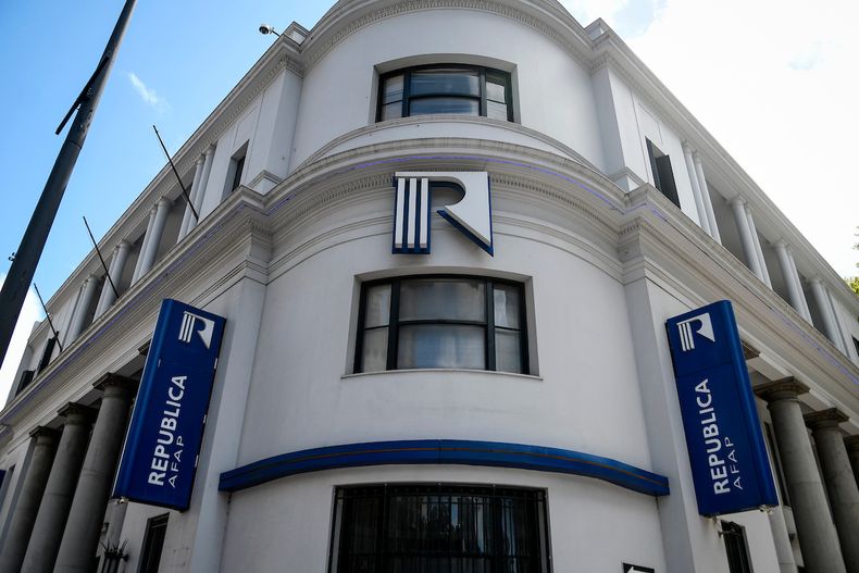 Sede central de República AFAP, la administradora propiedad del Estado.