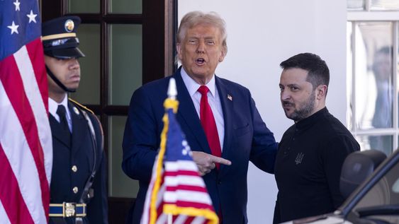 Zelenski y Trump en la Casa Blanca