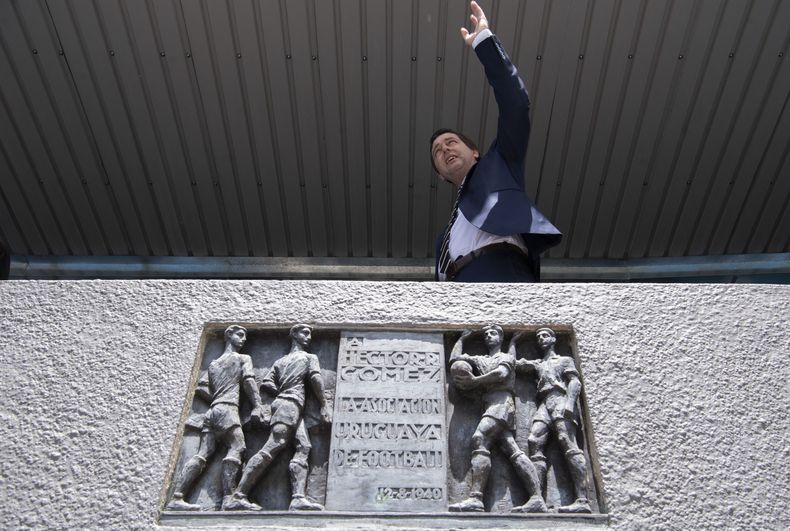 Ignacio Alonso, presidente de la Asociación Uruguaya de Fútbol