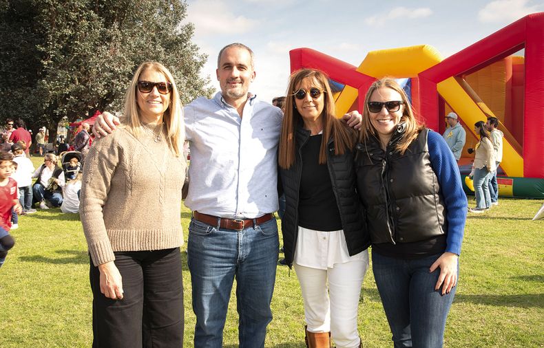 Directores de Ciclo y parte del equipo directivo del Colegio Jesús María: Verónica Descoueyte, Marcos Turiele, Cecilia Gandini y Silvia Iglesias