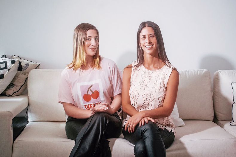 Serrana Pérez y Camila Tub, fundadoras de Biolube&nbsp;