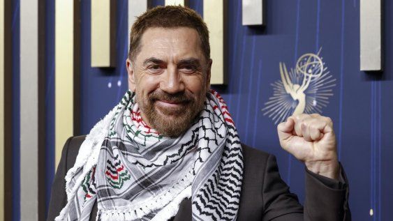 Javier Bardem: “Hay que denunciar lo urgente, el genocidio de Israel en Gaza”.