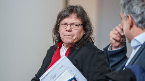 Mónica Ferrero en la Torre Ejecutiva el 7 de julio de 2025.