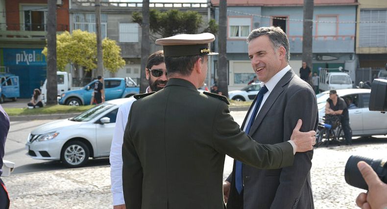 Manini Ríos y Orsi coincidieron en un homenaje a Ansina en 2018