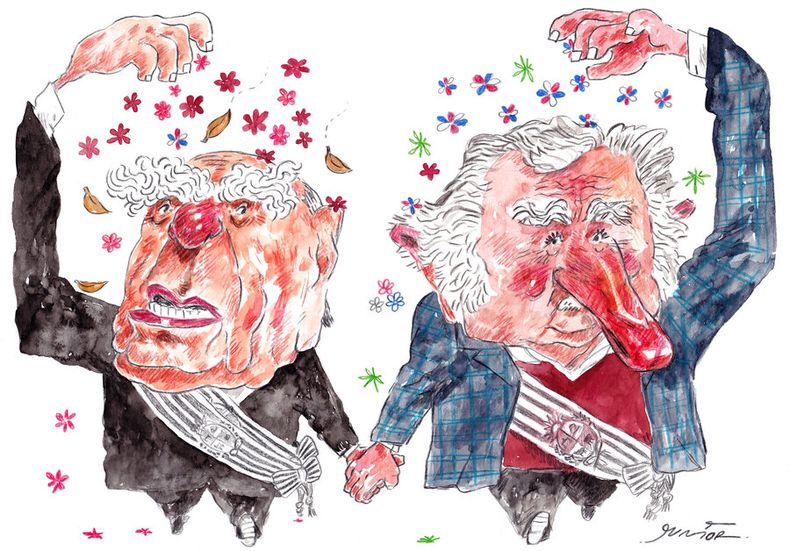 imagen de Mujica y Sanguinetti abandonan el Senado pero no la política