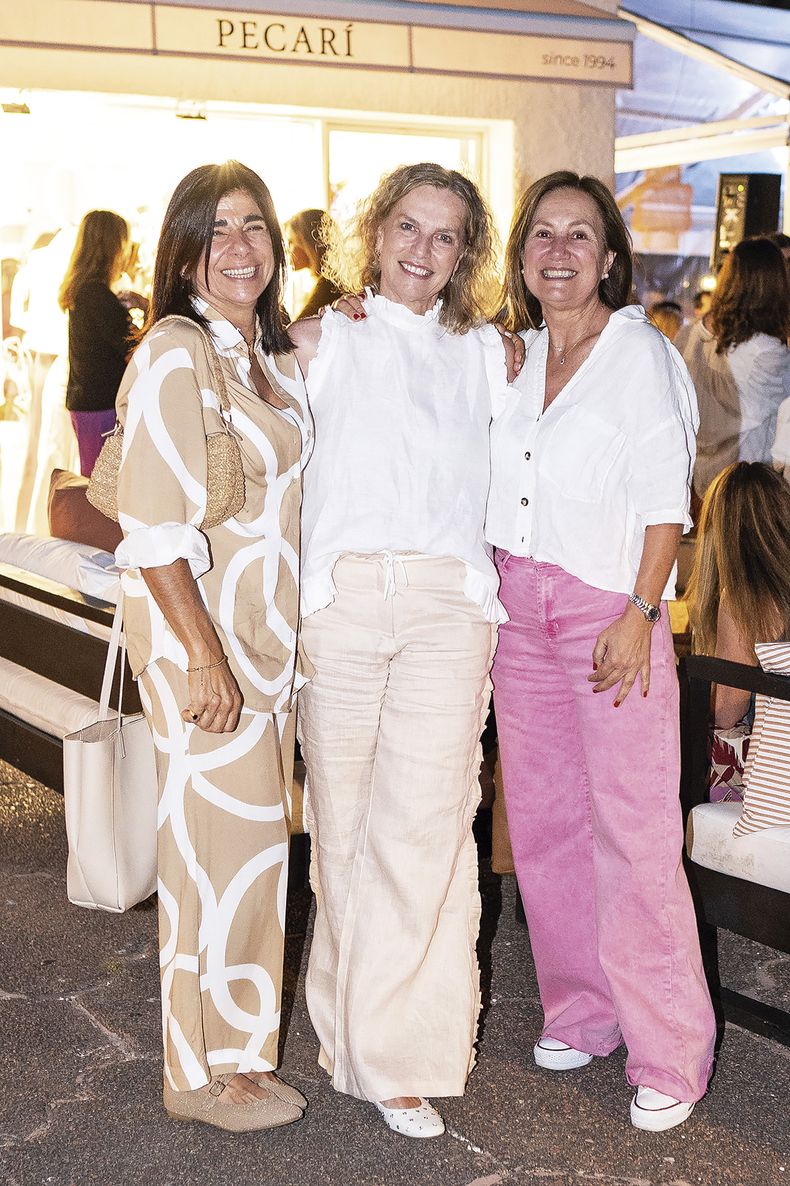 Lucía Basso, Opi Rubio y Celia Trabal