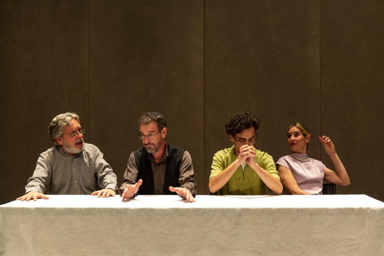 Juancho Saraví, Gustavo Saffores, Joel Fazzi y Florencia Zabaleta