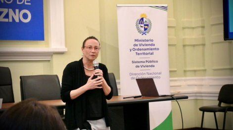 Directora nacional de Ordenamiento Territorial, Paola Florio.
