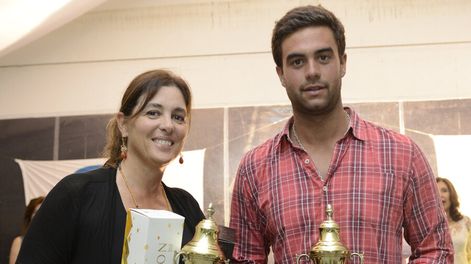 imagen de Valeria Quesada y Agustín Tarigo fueron los ganadores de la Copa  Master de Galería en el Cantegril Country Club de Punta del Este