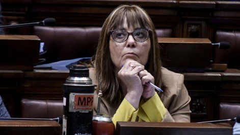 Cecilia Cairo en la Cámara de Representantes en 2020.