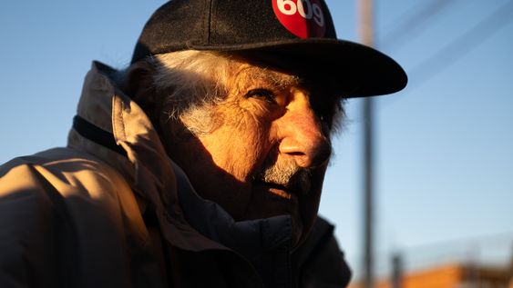 José Mujica después de votar en las elecciones internas José Mujica después de votar en las elecciones internas