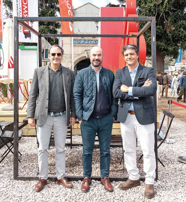 Eduardo Collazo, Juan Manuel Gasparri y Diego Aicardi