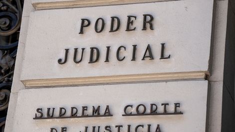 Suprema Corte de Justicia en Montevideo.