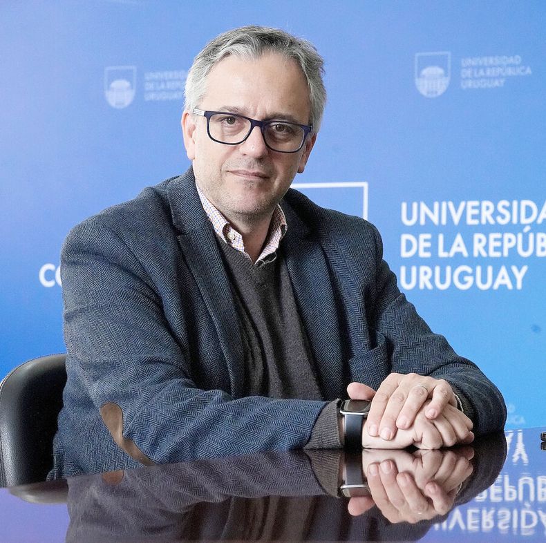 Rector de la Universidad, Rodrigo Arim. Foto: Javier Calvelo / adhocFOTOS