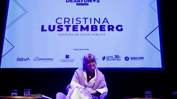 Ministra de Salud Pública, Cristina Lustemberg Ministra de Salud Pública, Cristina Lustemberg