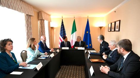 Reunión de Ministros de Asuntos Exteriores del G7.
