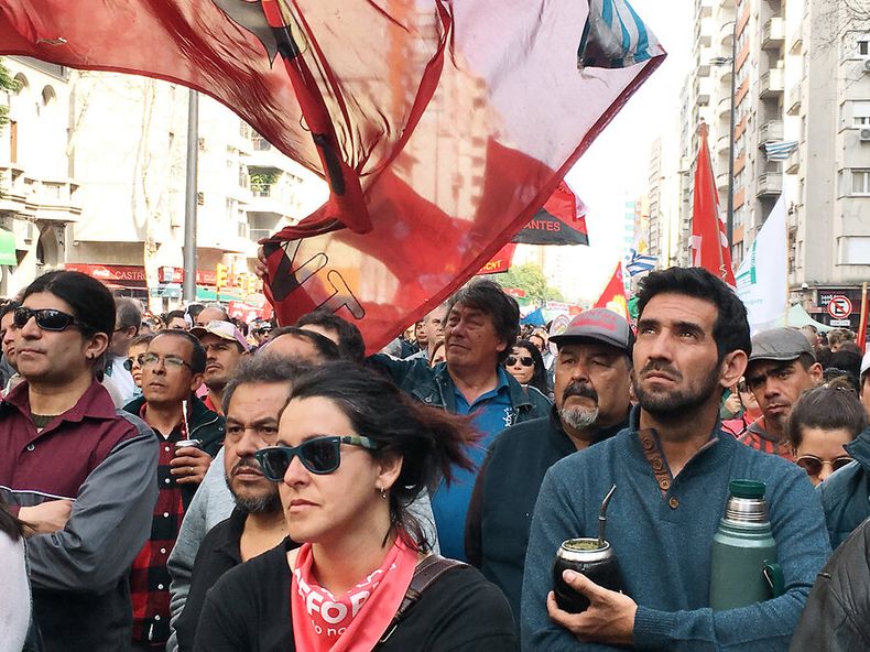 imagen de Talvi y Lacalle Pou son “representantes políticos del capital” y en “octubre se juega el futuro del trabajo”, dice el PIT-CNT