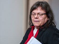 Fiscal de Corte subrogante, Mónica Ferrero. Fiscal de Corte subrogante, Mónica Ferrero.